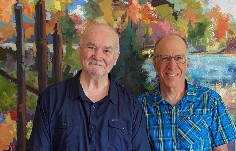 Photo Louis Bricault and Jean-Luc Foisy